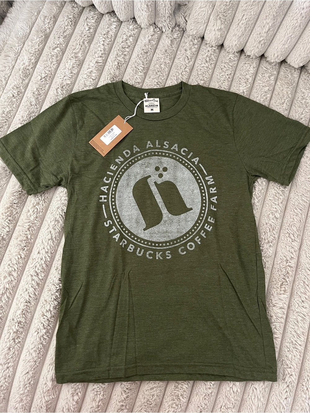 Starbucks Hacienda Alsacia Short-Sleeve T-Shirt - Olive Green